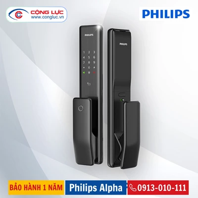Khoá Cửa Vân Tay Philips Alpha